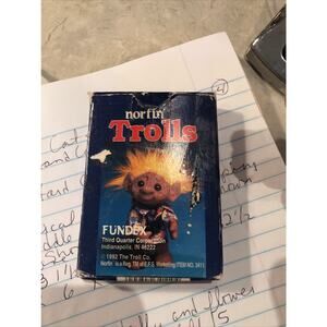 Vintage 1992 Troll Playing Cards Fundex Preowned